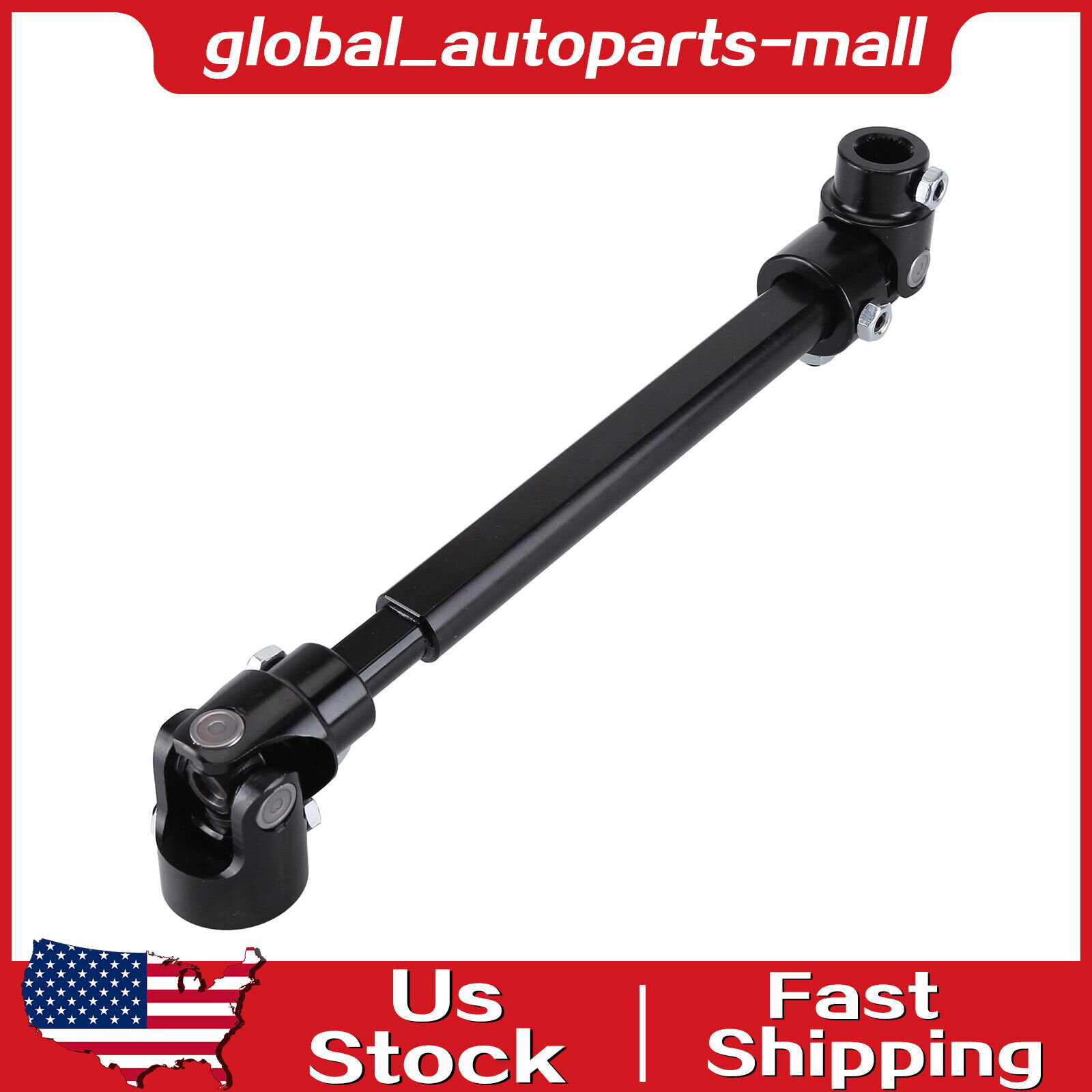 Black Steering Shaft For Chevrolet S10 GMC Sonoma Pickup 82-93 LS Swap G/F-Body