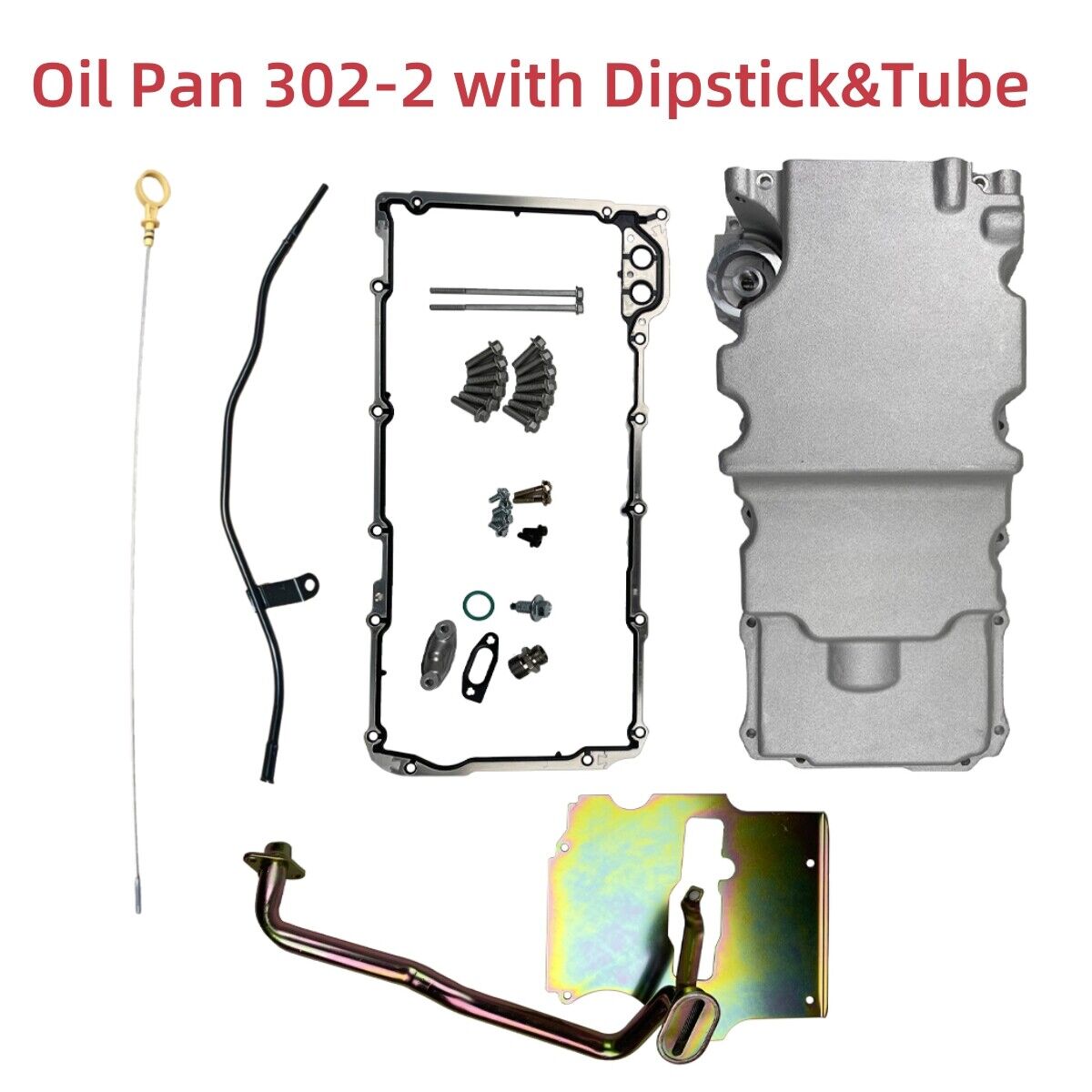 Ls Oil Pan Kit Engine Low Profile for LS1 LS2 LS3 4.8L 5.3L 6.0L 6.2L Rear 302-2