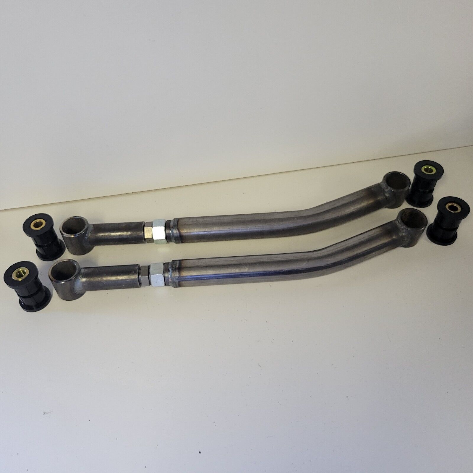 LOWRIDER HYDRAULICS ADJUSTABLE TRAILING ARMS CADDY LINCOLN CAPRICE PAIR RAW