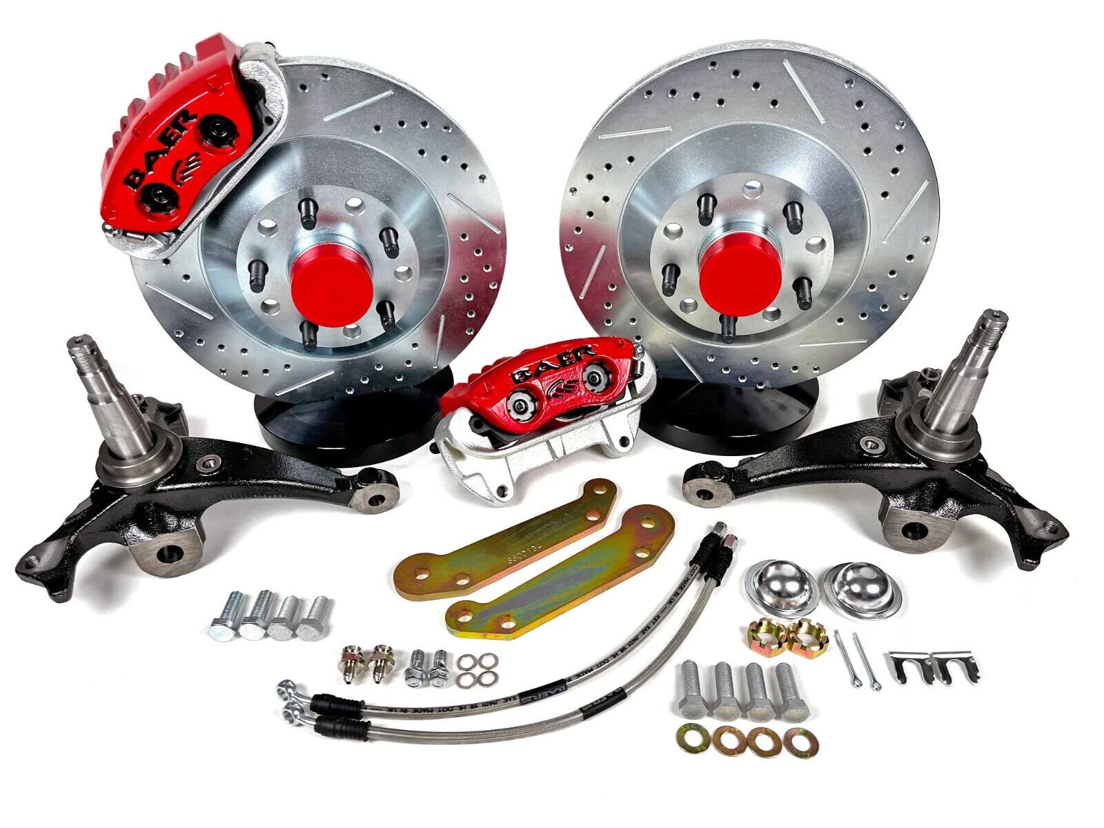 Baer 4301656R  13″ Classic Series Front Disc Brake Kit Fits GM G Bodys