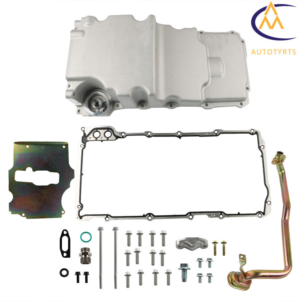 302-2 Engine Oil Pan Kit Low Profile For LS1 LS2 LS3 4.8L 5.3L 5.7L 6.0L 6.2L