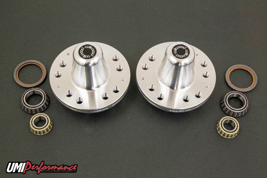 UMI 1978-1988 GM G-Body C5/C6 Front Brake Conversion Hubs & Bearings 3047