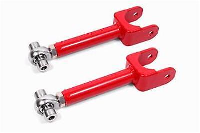 BMR 78-87 G-Body Upper Control Arms DOM Single Adj Rod Ends Red