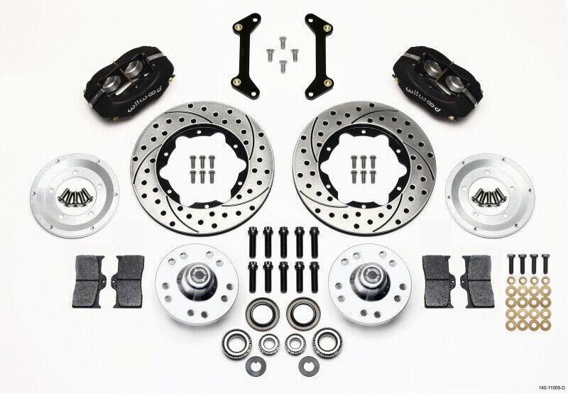 Wilwood Forged Dynalite Front Kit 11.00in Drilled 79-87 for GM G Body