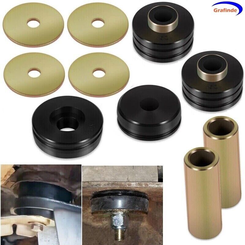 10PCS 9.4102G Body Cab Mount Bushing Cushion Universal Kit Car Rod Frame Truck