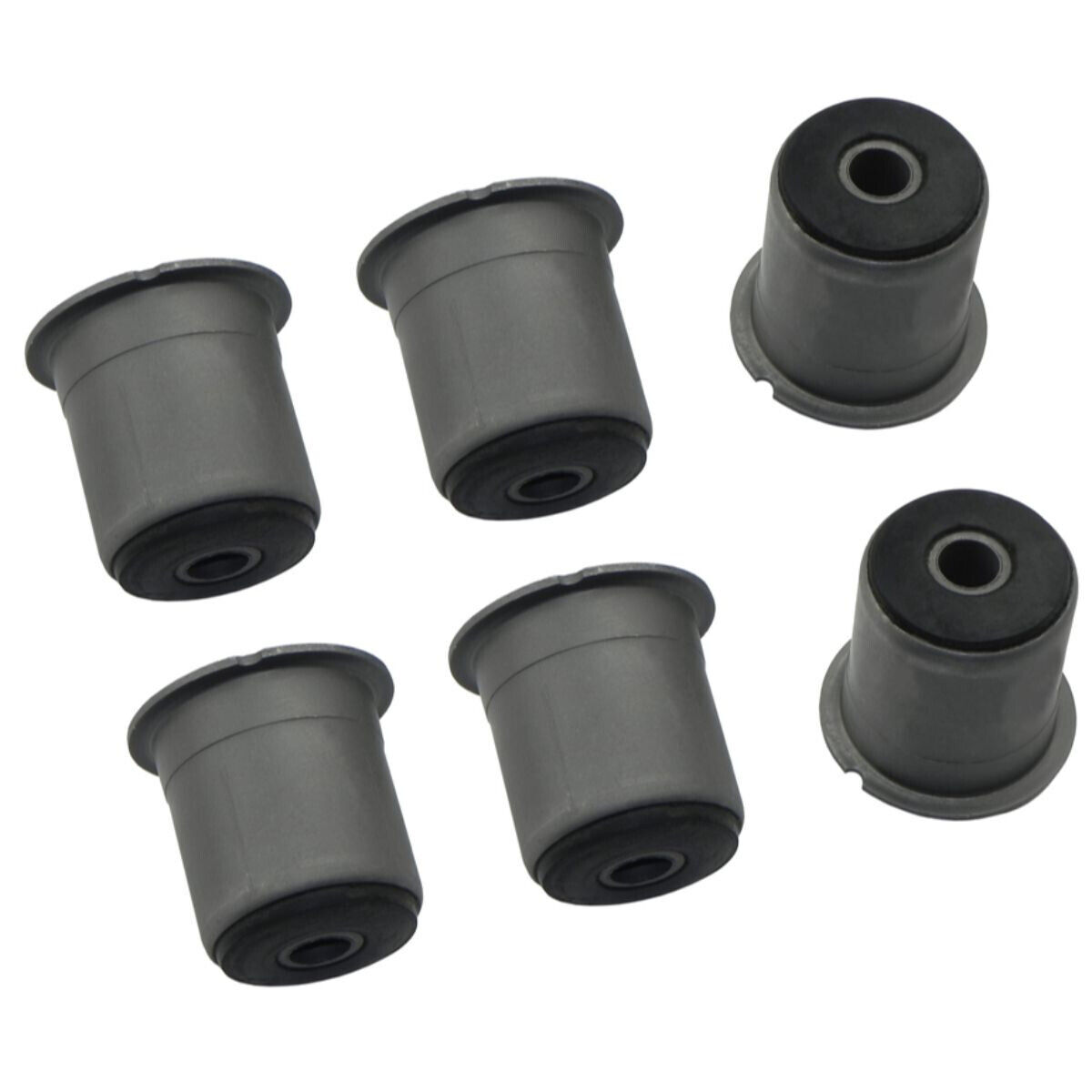 64-87 Suspension Rear Control Arm Frame Upper Lower Factory Rubber OE Bushings 6