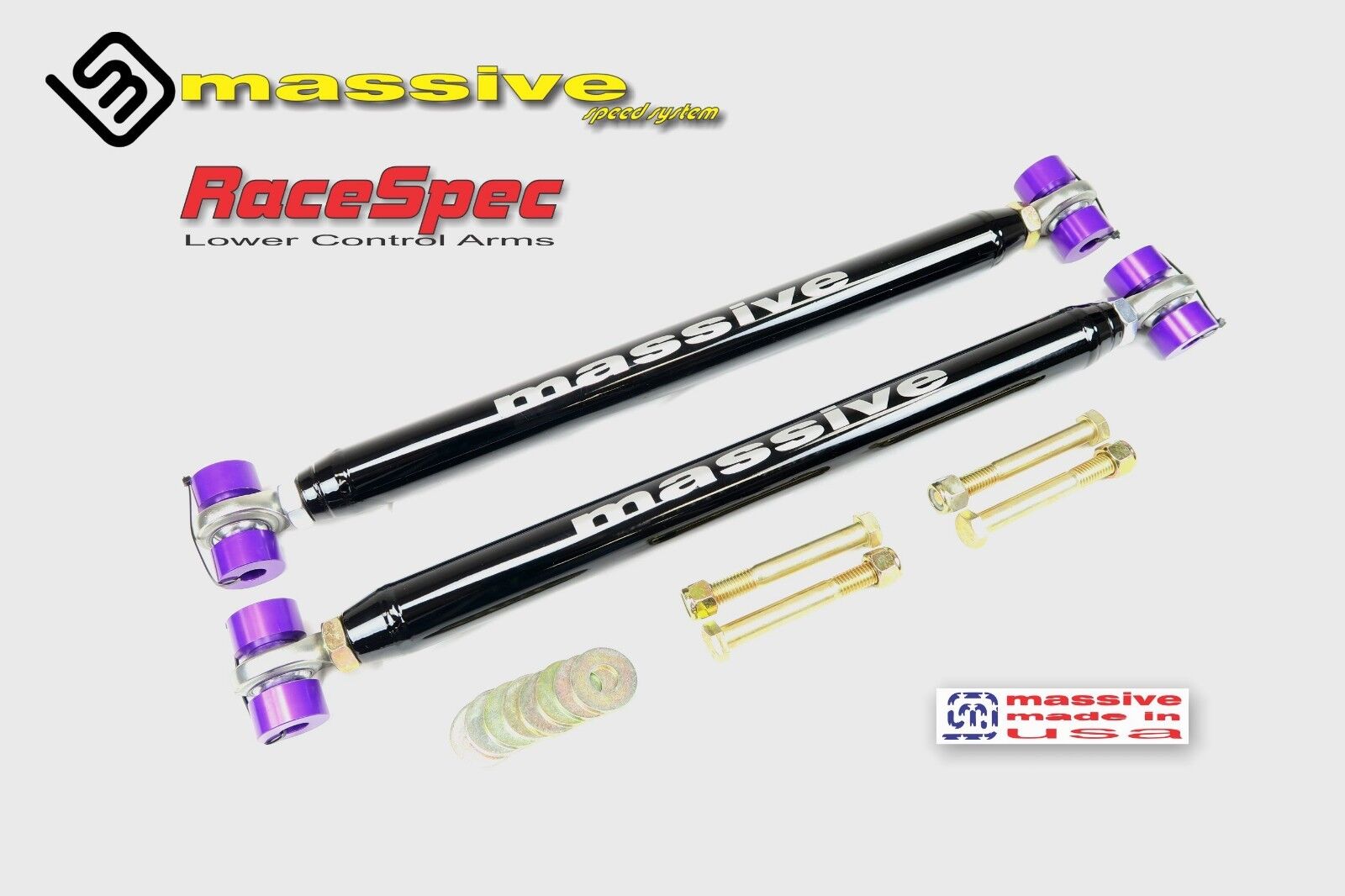 MSS Control Arms Lower LCA 78-88 GM G Body Metric Malibu GN Rear Adjustable RACE