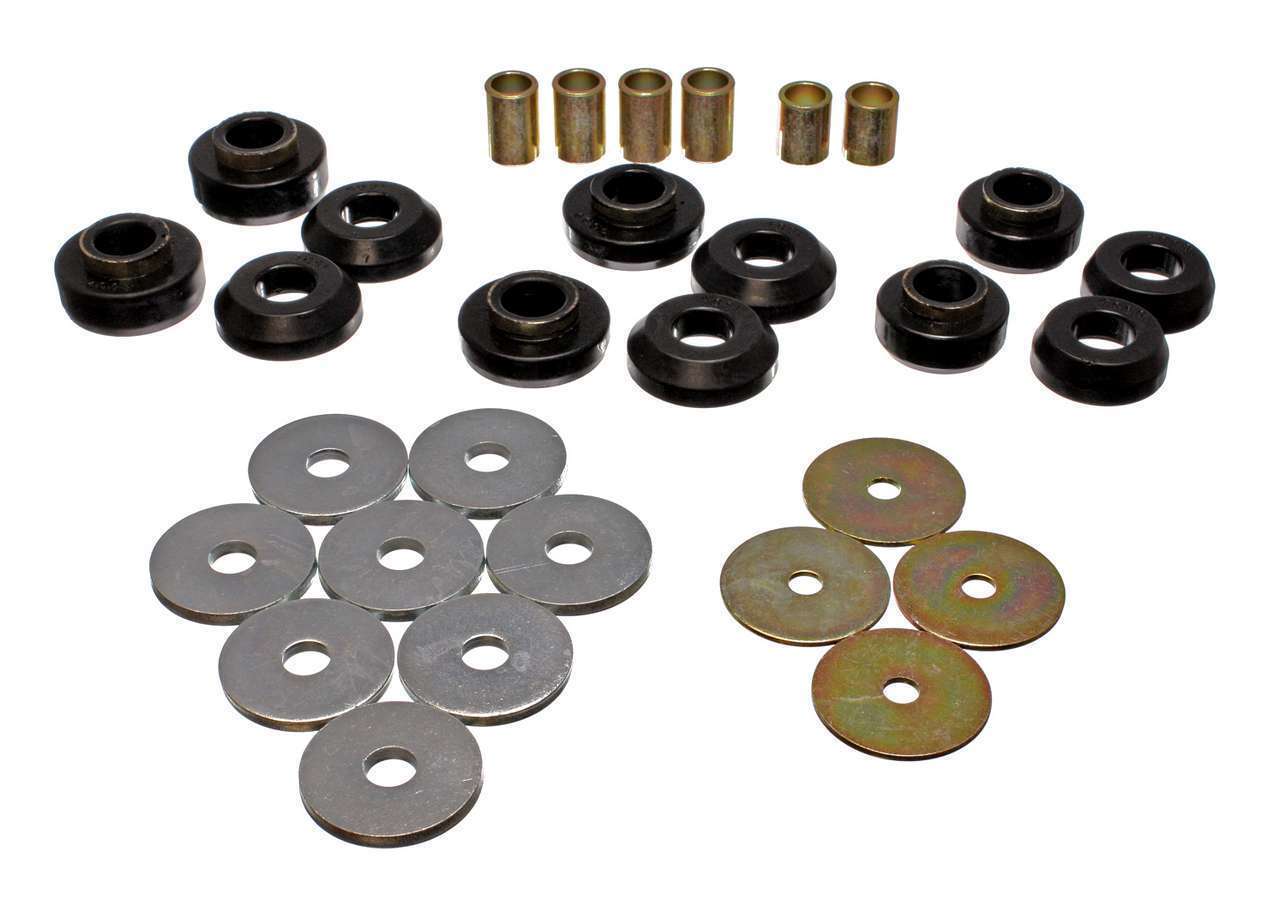 Energy Suspension 3.4129G Body Mount Set Black for 1975-1979 Chevrolet Nova