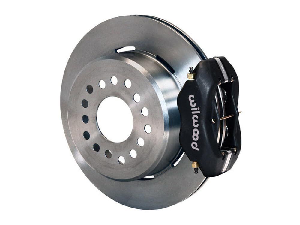 Wilwood 140-17121 Dynalite 12″ Rear Brake Kit Black GM G-Body Flange & 2.62″ O/S