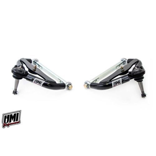 UMI Performance Inc. 3056-3-B Tubular Front Upper A-Arms – 1″ Ball Joints NEW