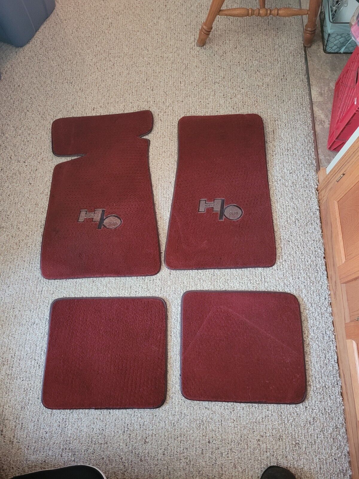 G BODY HURST OLDS CUTLASS FLOOR MATS ORIGINAL