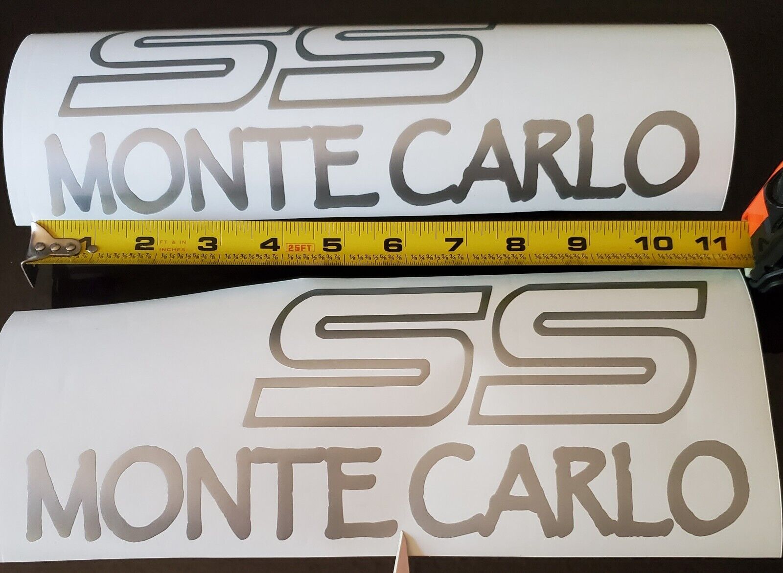 SS Monte Carlo Decals Fits Chevrolet G Body El Camino