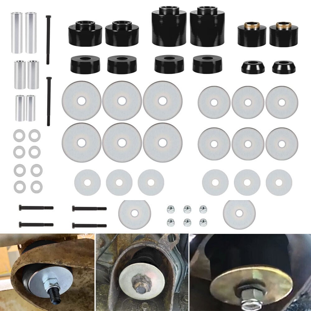 4.4123G Body Mount Bushing Kit for Ford F150 F250 F350 1980-1998 Truck 2WD 4WD