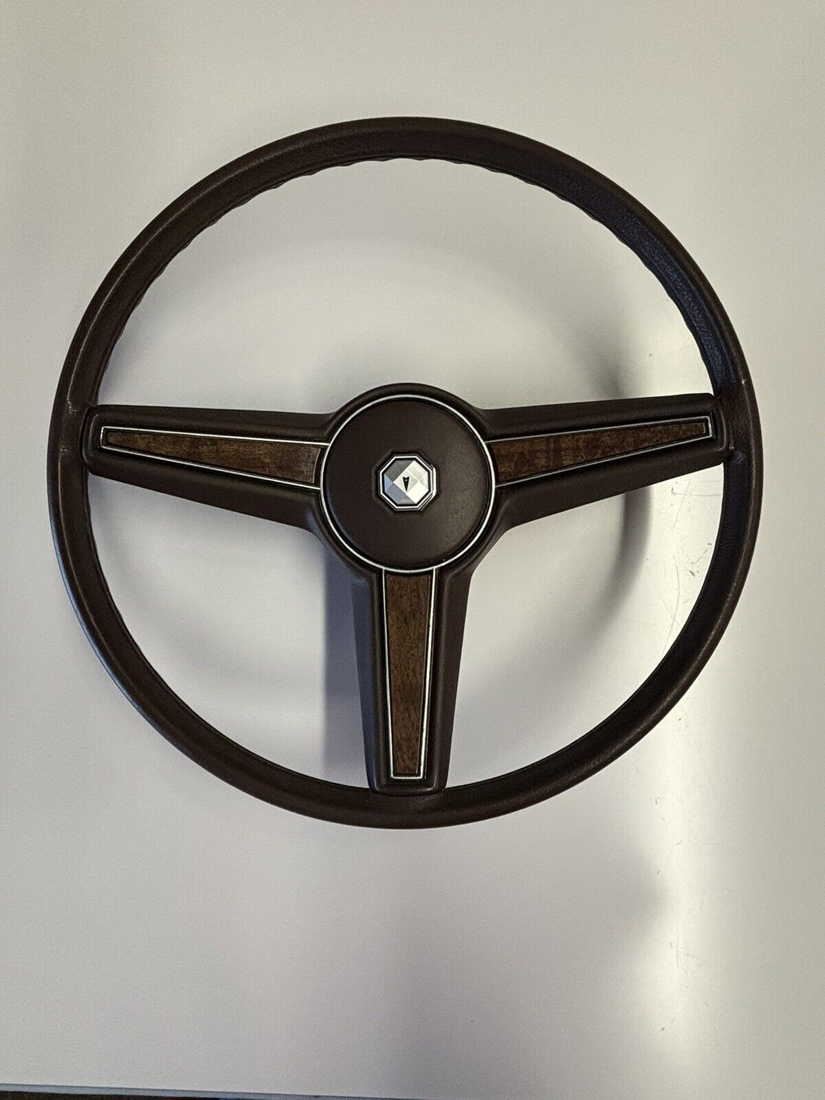 1978-84 Pontiac B Body , G Body Brown Steering Wheel , 9753916, Grand Prix