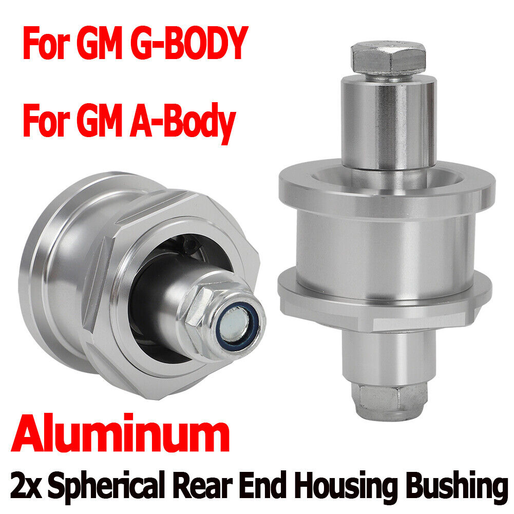 For GM G-Body Rear End Spherical Housing Bushing Set For Buick Chevy 1978-1988