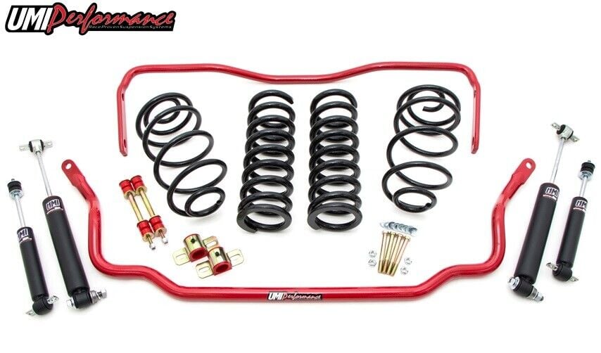 UMI GBF001-1-R 1978-1988 G-Body Handling Kit Package RED 1″ Lowering | Stage 1