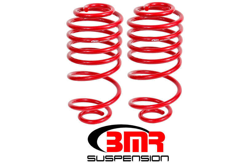 BMR Fits 78-87 G-Body Rear Lowering Springs – Red