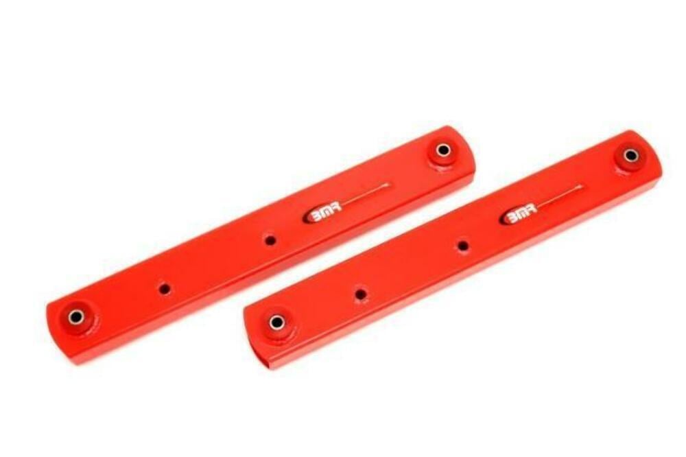 BMR Fit 78-87 G-Body Non-Adj. Boxed Lower Control Arms (Polyurethane) – Red