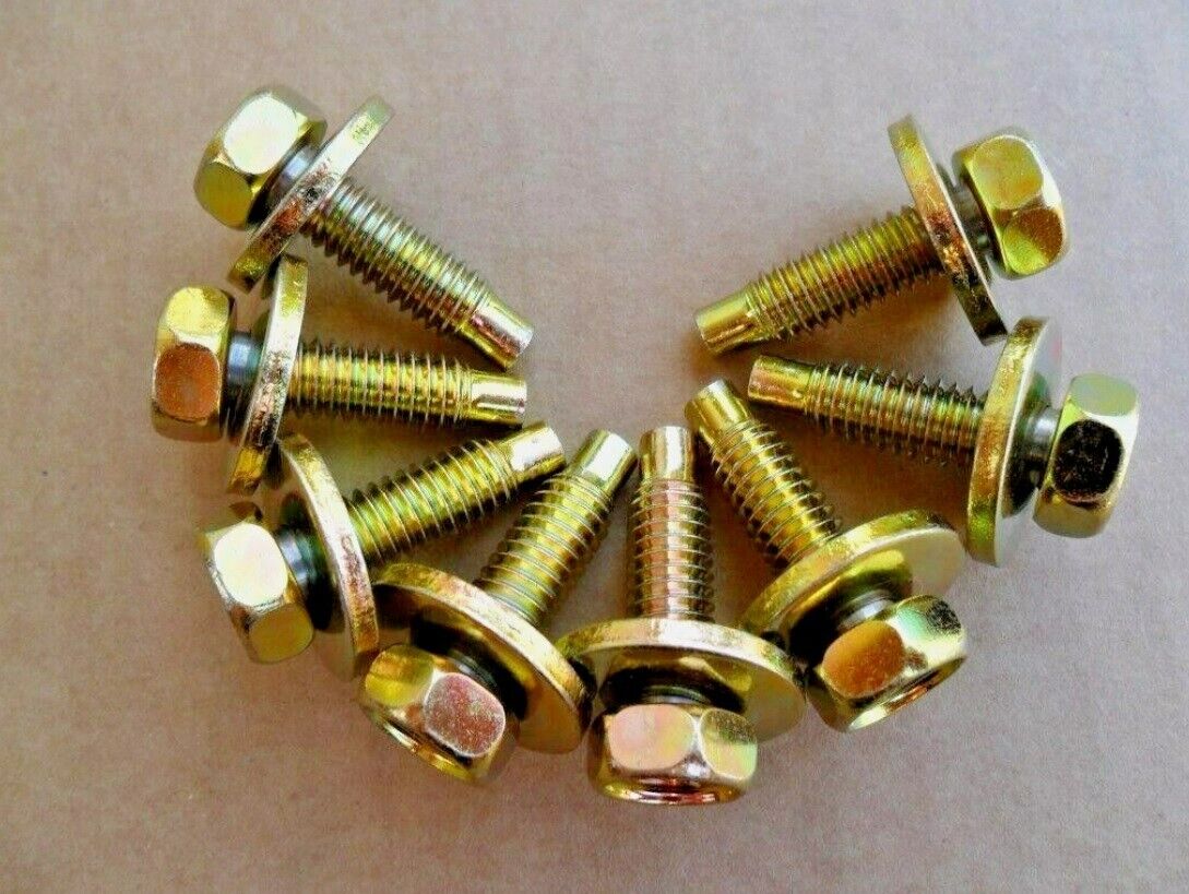 8 SEAT TRACK BOLTS! FOR F/G-BODY GRAND NATIONAL REGAL T-TYPE S10 CAMARO 442 ETC