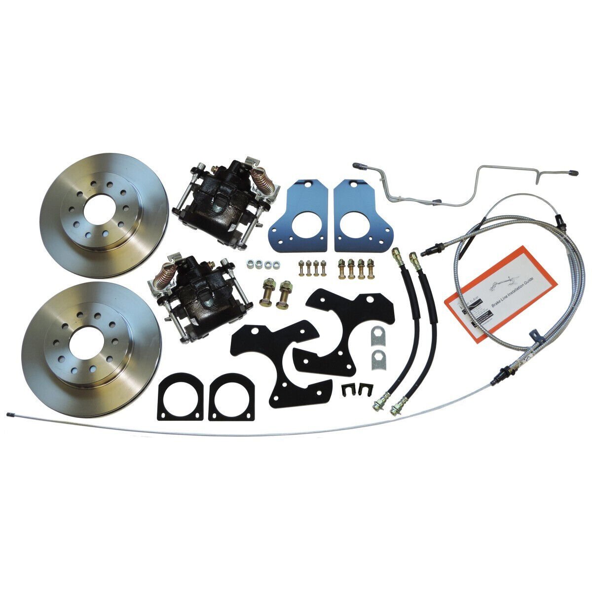 1978-87 GM G-Body Rear Disc Brake Conversion Kit Standard Rotors W/Parking Brake