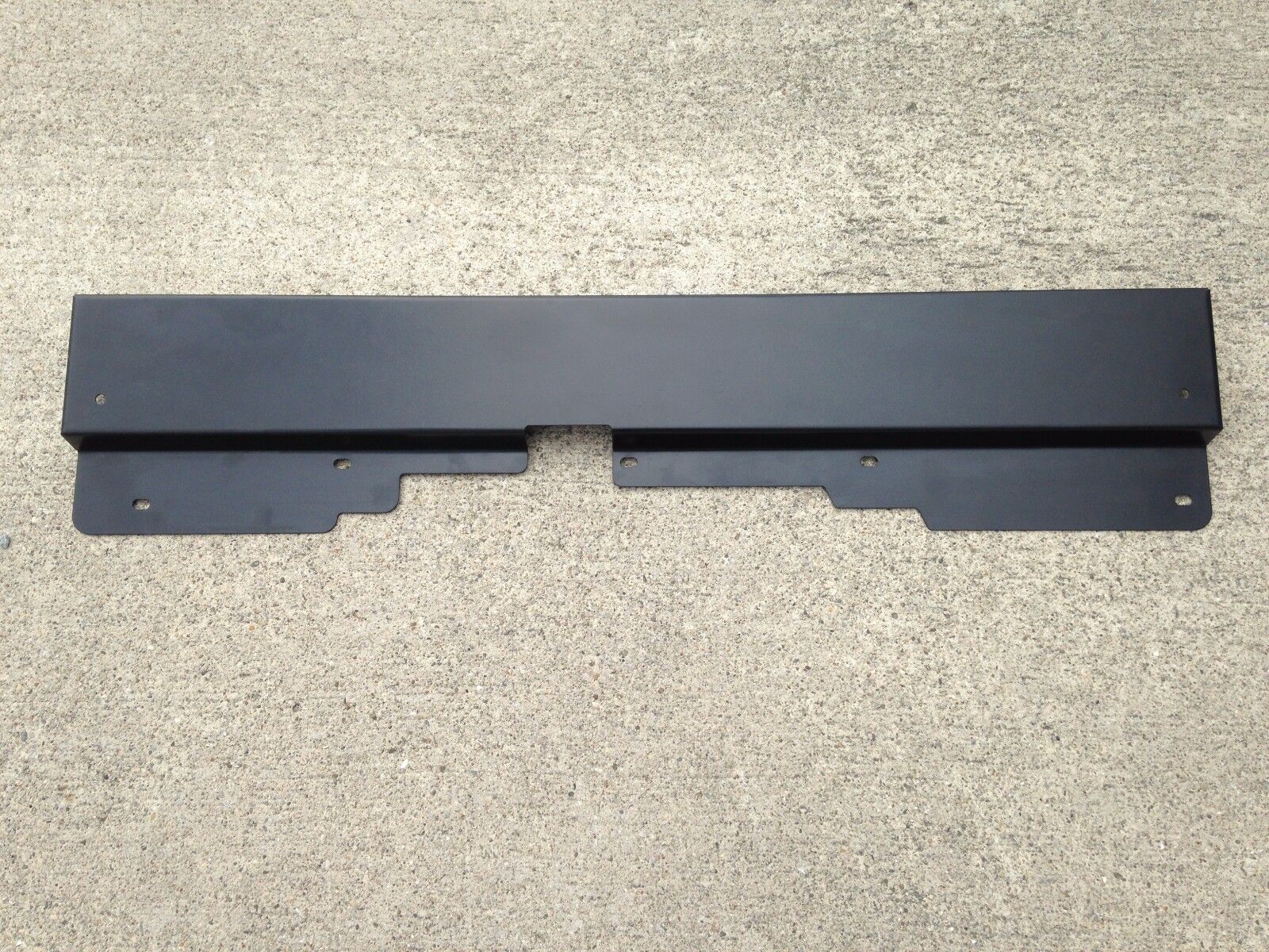 1981-1988 G-Body Custom Black Smooth Radiator Support