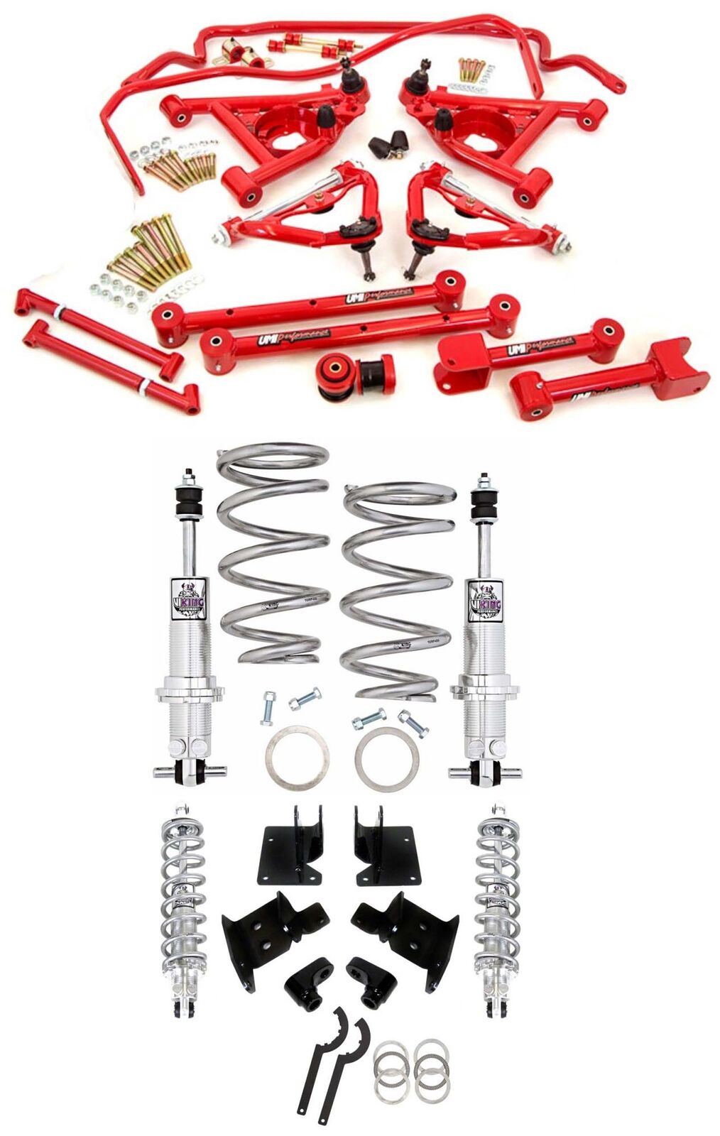 UMI Suspension 78-87 G Body Ultimate Suspension Kit / Viking Coilovers