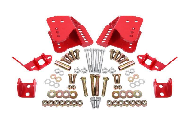 BMR For 78-87 G-Body Rear Coilover Conversion Kit – Red