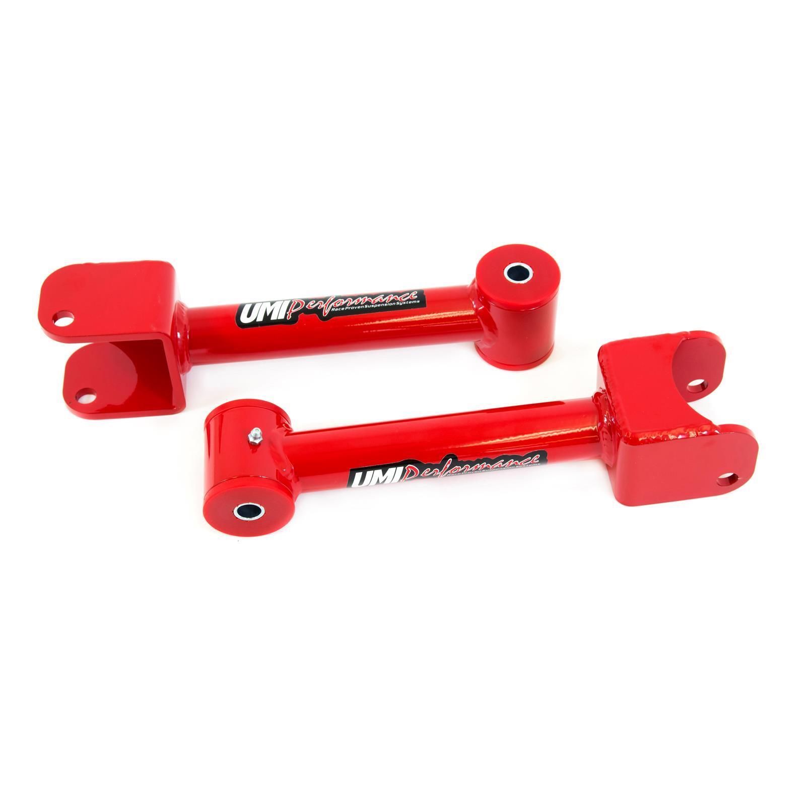 UMI 3016-R 78-88 G-Body Tubular Non-Adj. Upper Control Arms, Red