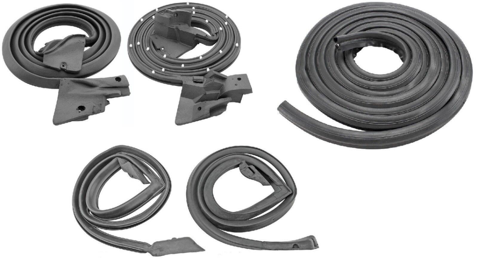 78-87 GM G Body Weatherstrip Kit Trunk Door Roof Rail Molded Rubber Seals L/R pr