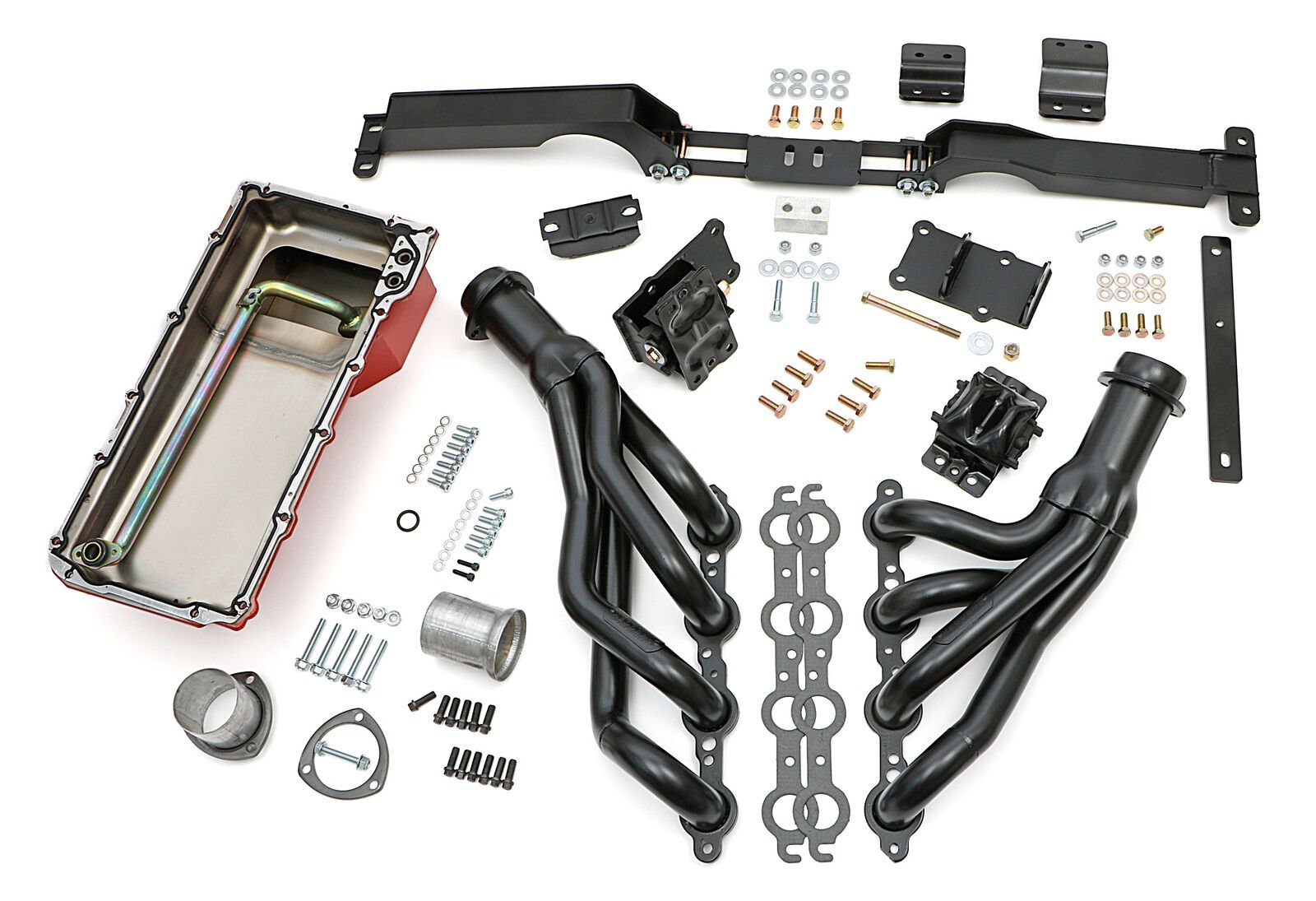 Trans-Dapt for Engine SWAP-IN-A-BOX KIT LS in 78-87 GM A & G-Body Cars- Raw