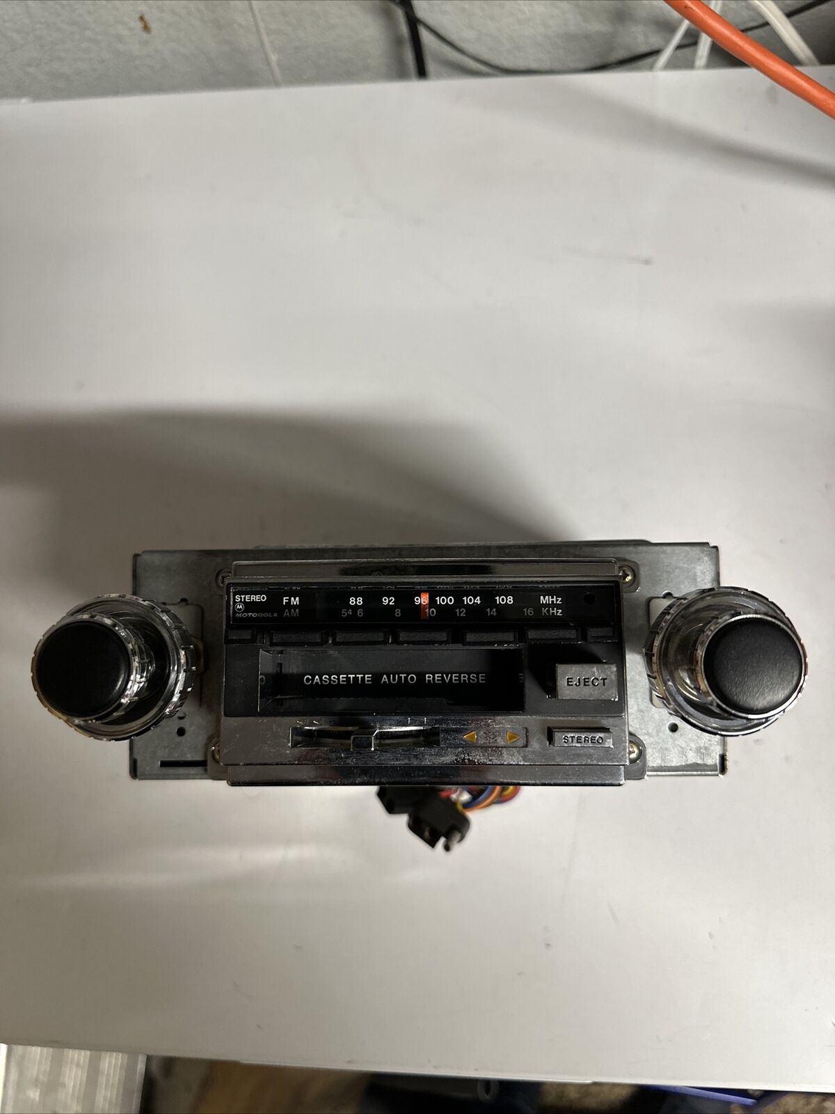 Vintage 1978 G Body Malibu Motorola TC887AX AM FM Stereo Audio Cassette Player