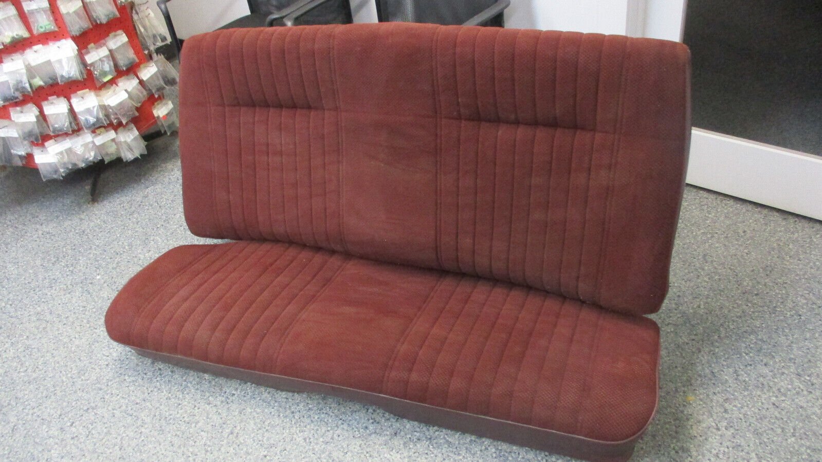 1978-1988 MONTE CARLO REAR SEAT BACK SEAT WILL FIT ANY 2 DOOR G BODY BURGUNDY