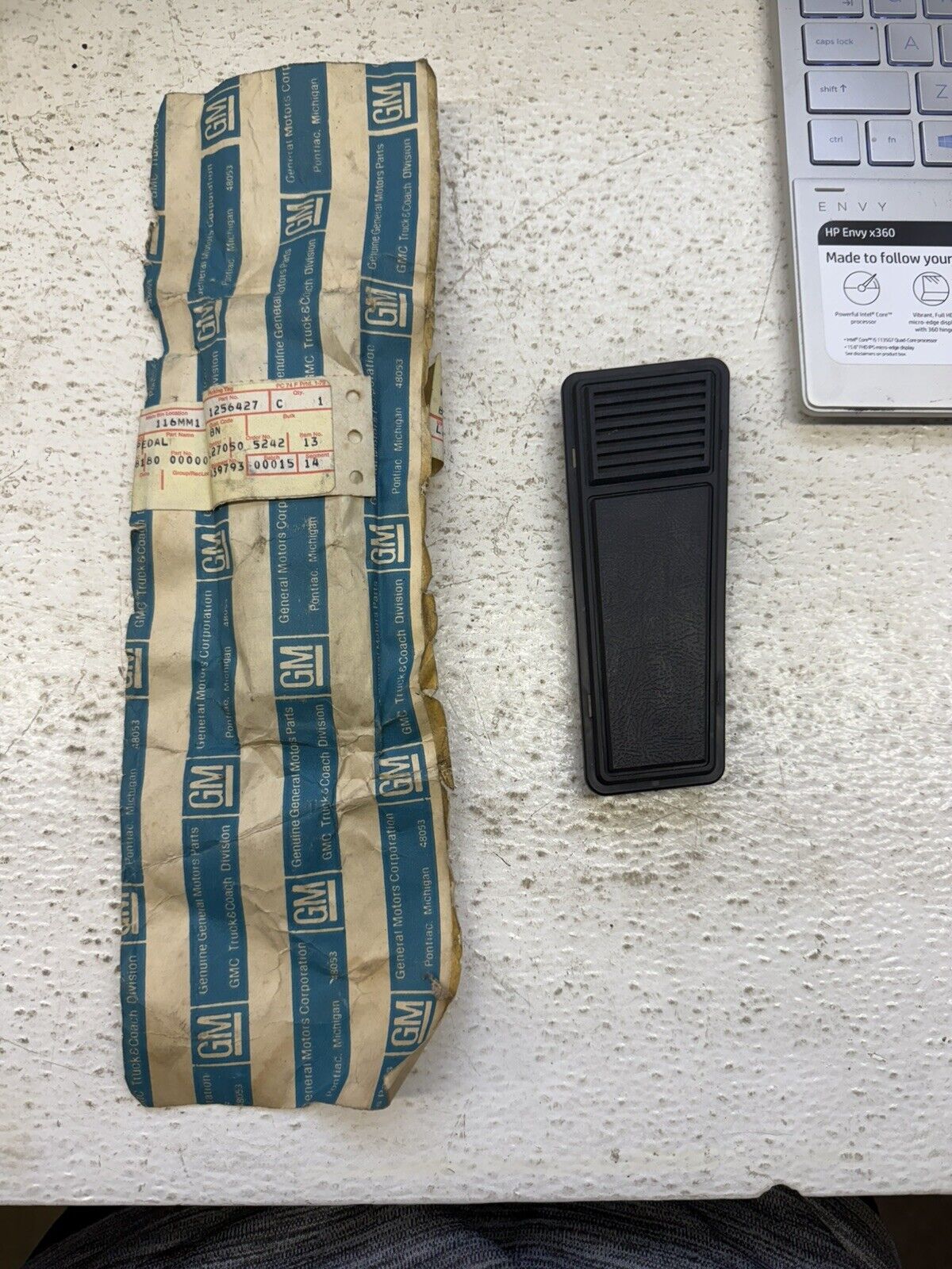 1978-1988 G-Body NEW NOS GM Accelerator Pedal Pad 1256427