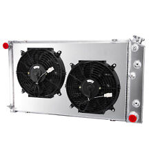 4-Row Radiator+Shroud Fan For 1970-81 Chevy Camaro/78-87 Monte Carlo G-Body GMC