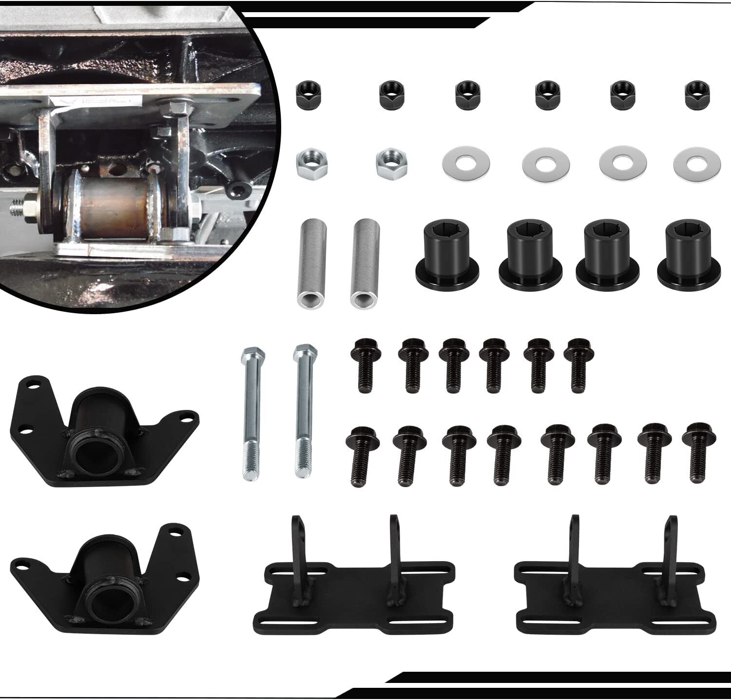 14075A For 1978-1988 G-Body Engine Mount Adapter LS SWAP Monte Carlo Regal LSX