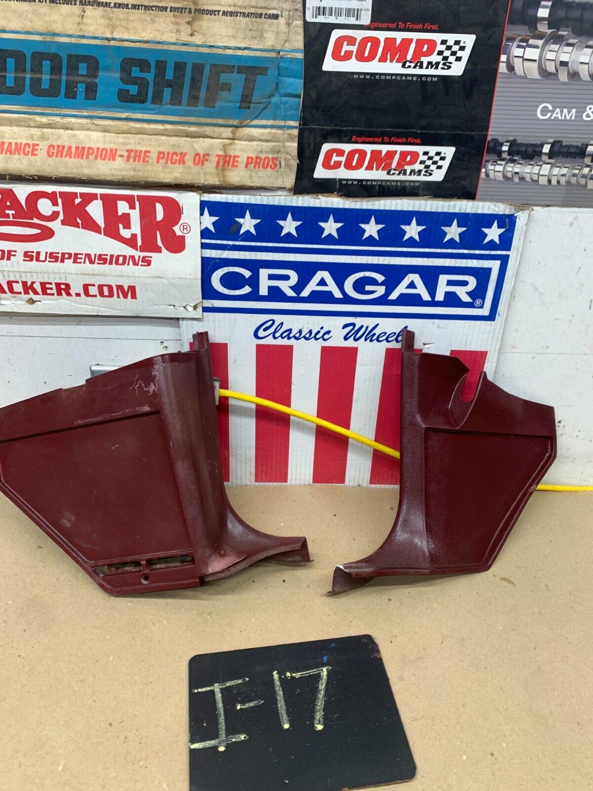 1978 81 82 1987 MONTE CARLO REGAL CUTLASS LOWER KICK PANEL PAIR TRIM GRAND PRIX