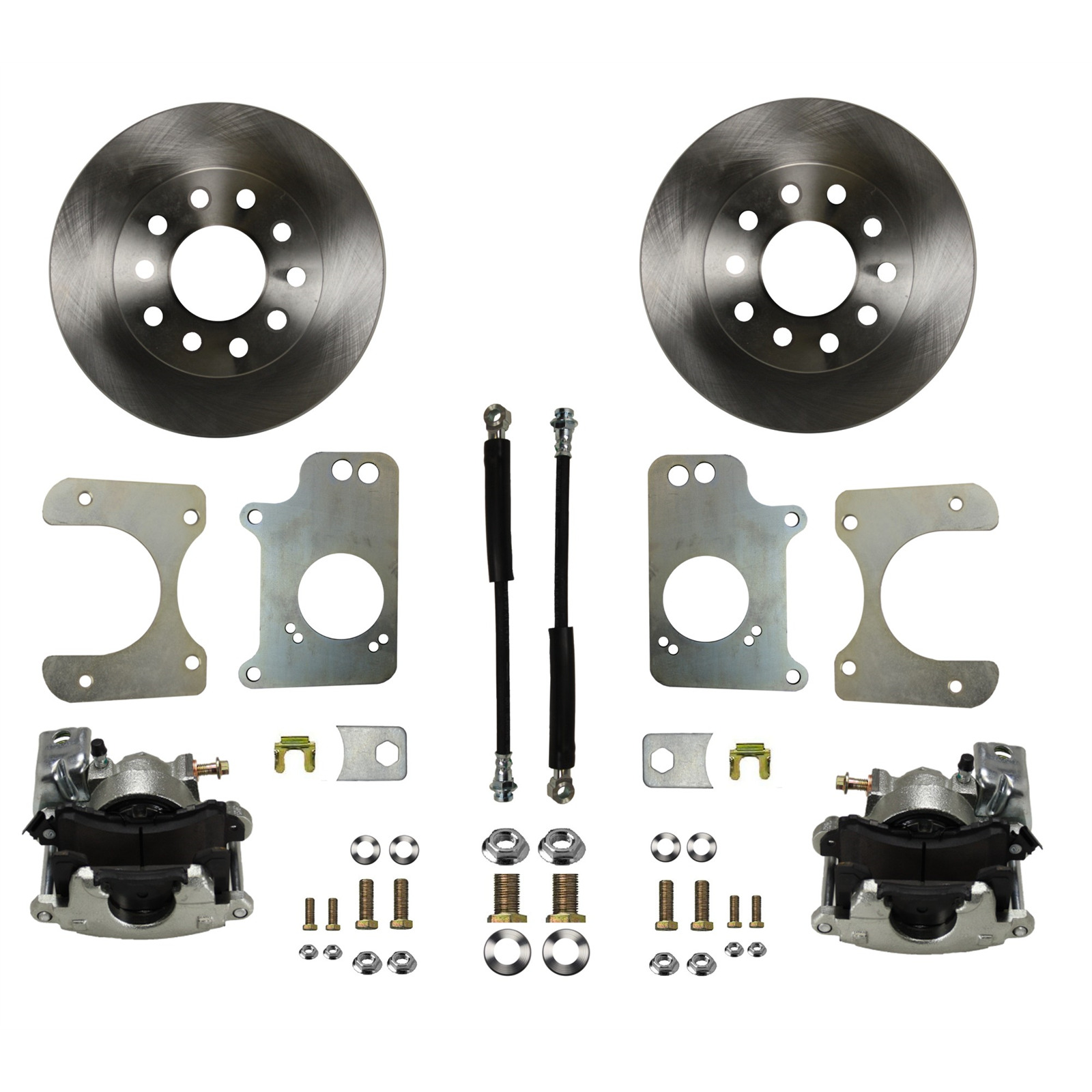 1978-1991 G Body & S10 Truck Rear Disc Brake Conversion Kit with Parking Brake