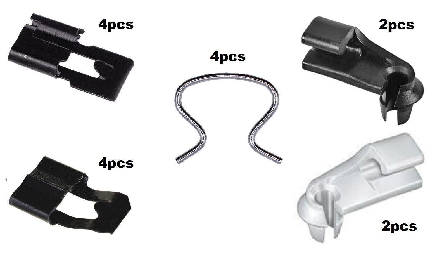 MULTI-PACK DOOR CLIPS FOR CAMARO F&G-BODY FIREBIRD MONTE CAMINO MALIBU REGAL ETC