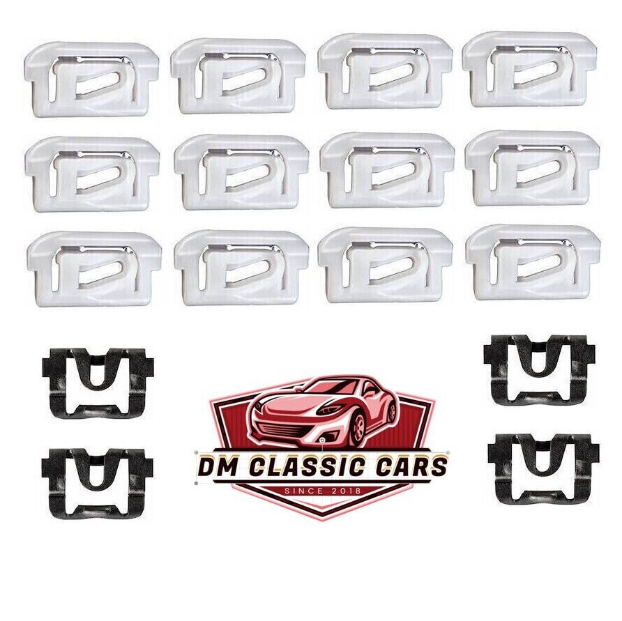 78-88 GM G-Body Front Windshield Window Reveal Molding Trim Clips 16pcs