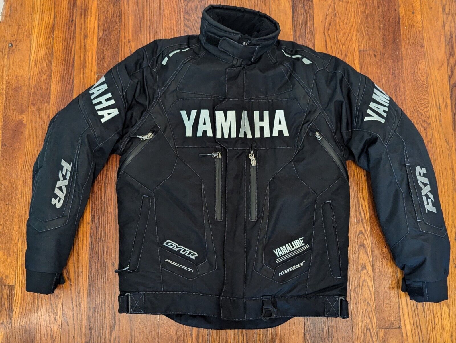 FXR Yamaha 4-Stroke Snowmobile Jacket Black w Thermal Liner Vented – Men’s Small