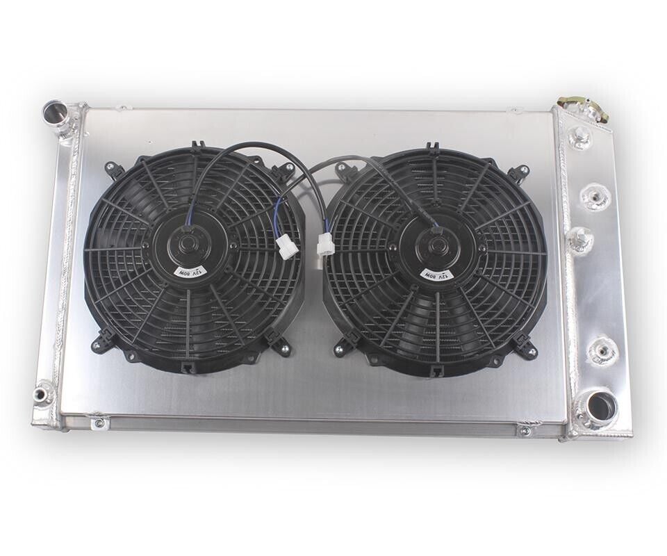 3 Row Radiator Shroud Fan for Chevy Camaro 1970-81/ Monte Carlo 1978-87 G-Body