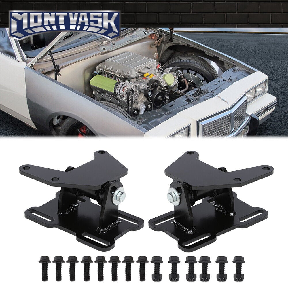 Fit For 1978-1988 G-Body LS SWAP Monte Carlo Regal LSX Engine Mount adapter Kit