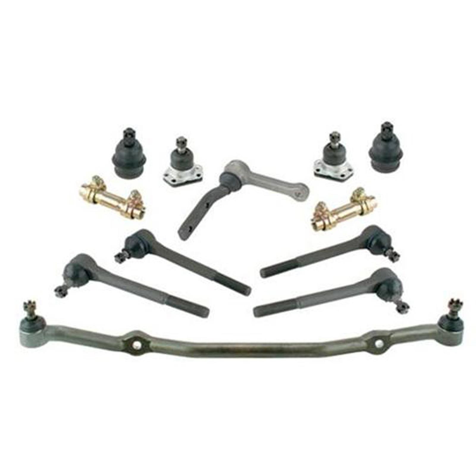 Speedway Motors 1978-88 Chevy GM A & G Body Tie Rod & Ball Joint Kit, Complete