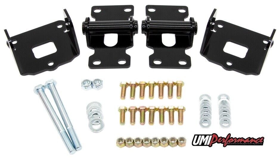 UMI 90059 1978-1988 GM G-Body Heavy Duty SBC Solid Engine Motor Mount Kit