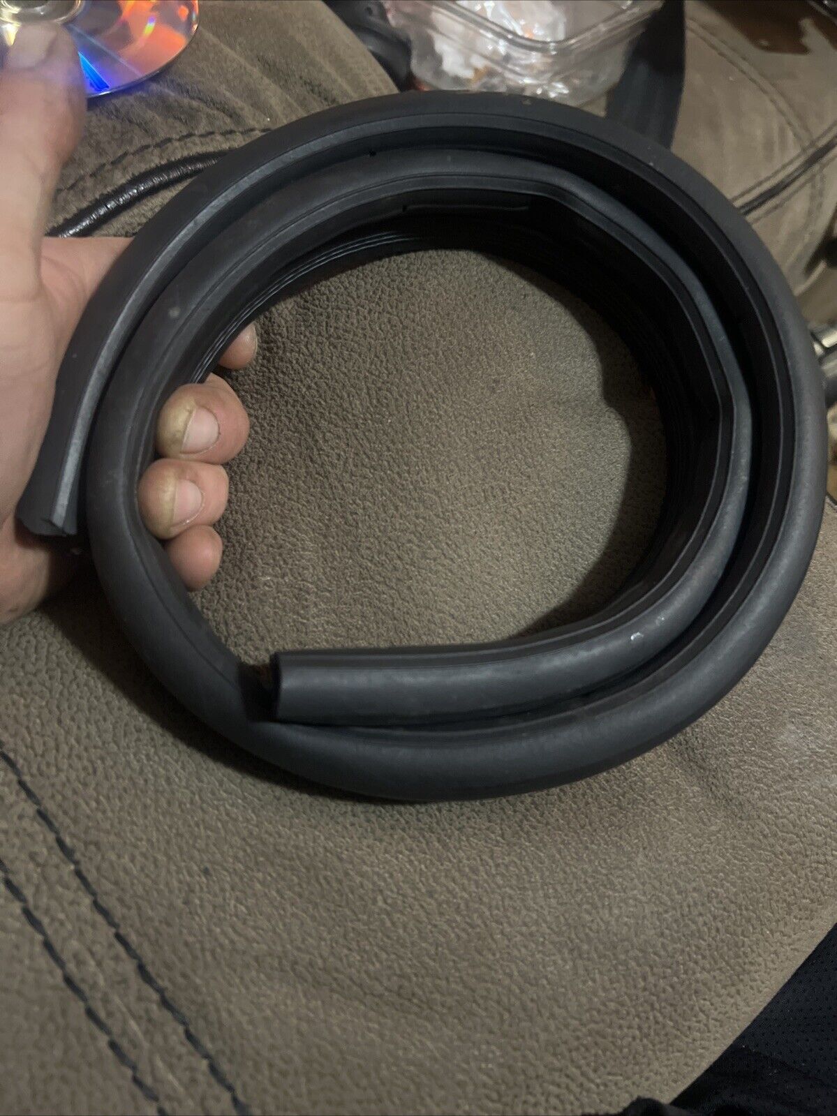 78-87 GM G Body Roof Rail Weatherstrip Rubber Gasket Used