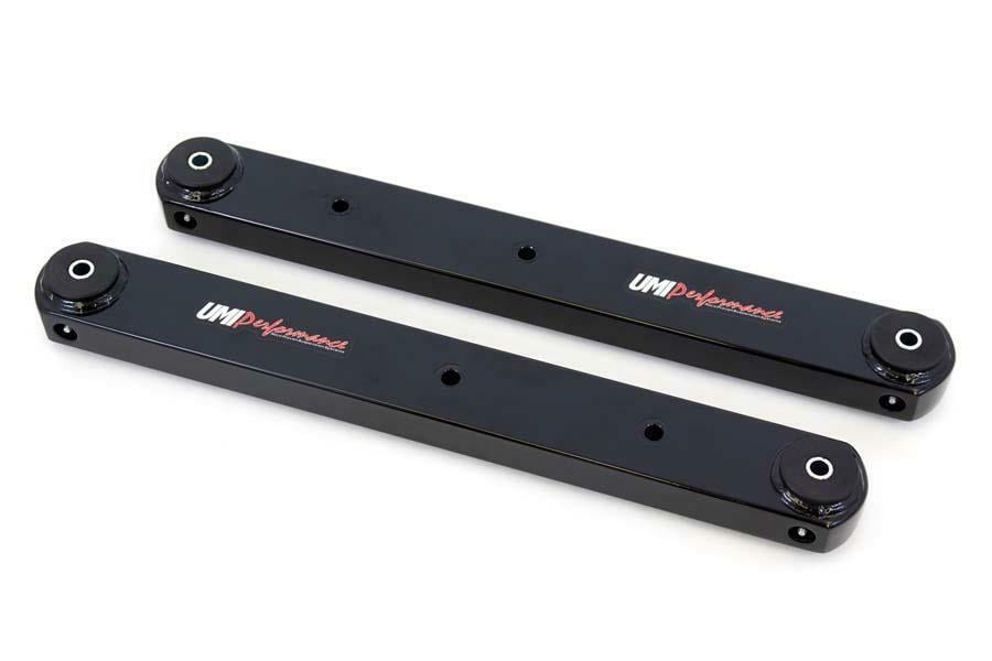 UMI Performance 78-88 Regal El Co G-Body Rear Boxed Lower Control Arm Pair Black