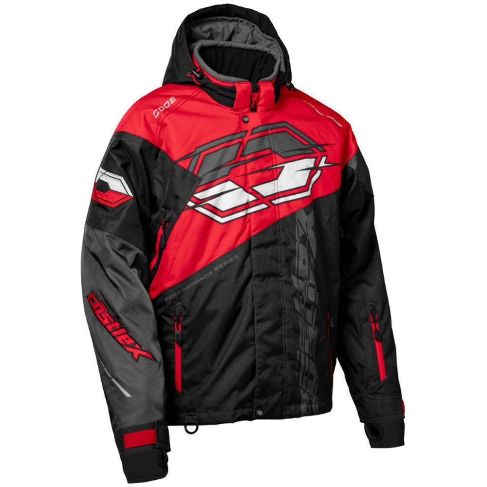 Castle X Code G3 Snowmobile Jacket – Red