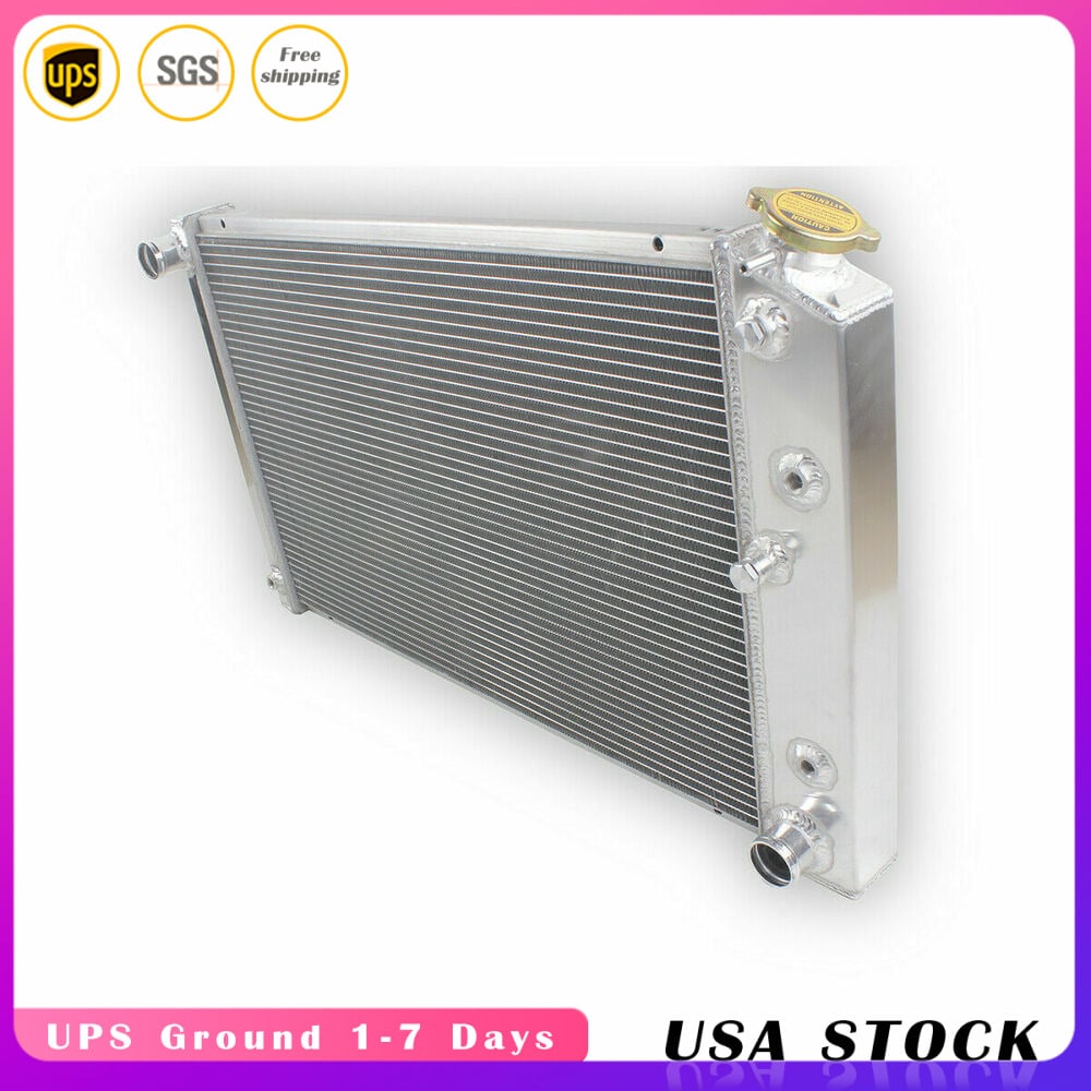 4 Row Aluminum Radiator For 1970-1981 chevy Monte Carlo ss Camaro Cutlass G-Body