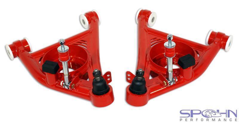 Tubular Front Lower Control A-Arms w/ Delrin Bushings | 1982-2004 GM S-10 (2WD)