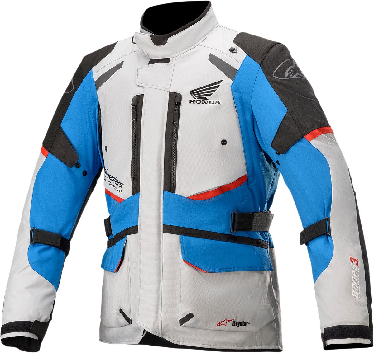 Alpinestars Honda Andes v3 Drystar Jacket Small Gray/Blue/Red